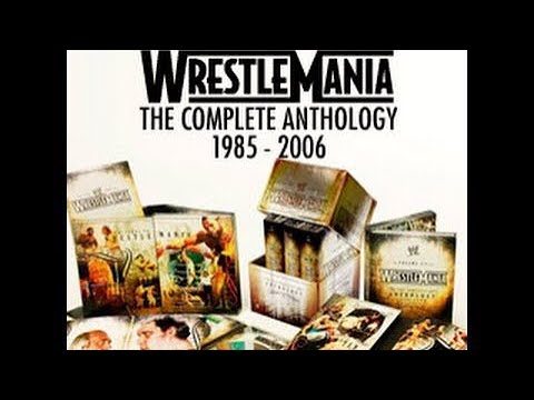 WWE Wrestlemania The Complete Anthology Boxset Review - YouTube