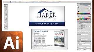 Professional Business Card Design Tutorial In Adobe Illustrator Creative Cloud screenshot 3