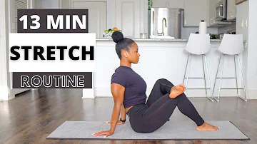 13 min. Full Body Stretch Routine For Tight Muscles| Beginner Friendly