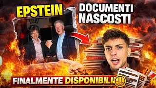EPSTEIN: I DOCUMENTI SEGRETI CHE NON VOLEVANO FAR USCIRE