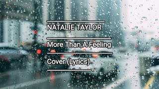 NATALIE TAYLOR | More Than A Feeling | Cover (Lyrics) Resimi