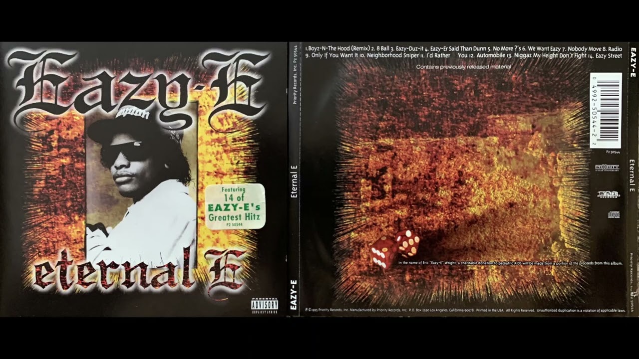 Eazy-E (5. No More ?'s - Eternal E CD)(1995 Ruthless - Priority