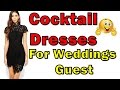 Cocktail Dresses For Weddings Guest - Cocktail Dress With Sleeves