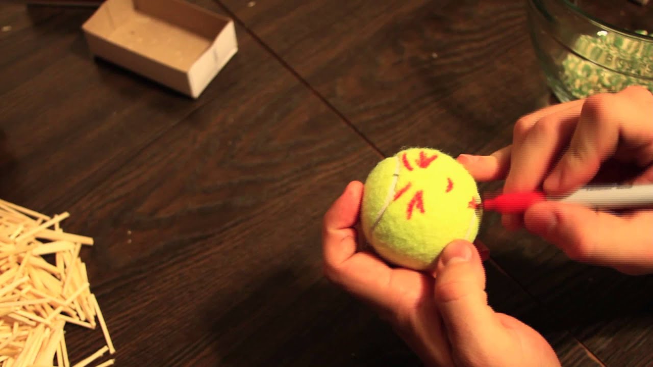 HOW TO MAKE A TENNIS BALL BOMB YouTube
