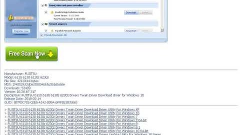 FUJITSU 6110 6130 6130z 6230z Drivers Twain Driver Download Driver Utility For Windows 10