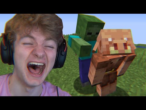 Minecraft’s Morph Mod, But If You Laugh You Lose…