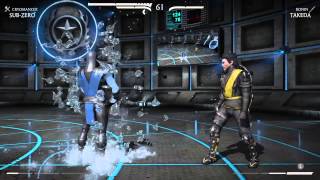 Mortal Kombat X - Sub-Zero vs Takida (w/Pick Your Brain Brutality)