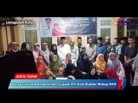 SEKIRA 150-AN WARGA HADIRI BUKBER DI RUMAH DINAS WAKIL BUPATI