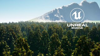 [Урок 4.4] Создаем растительность Лес и трава в открытом мире - Modes Foliage | @UnrealEngine