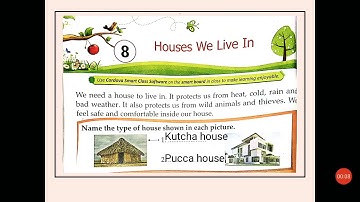 Lesson-8 HOUSES WE LIVE IN
