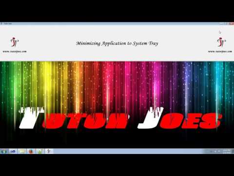 Minimizing Application to System Tray and Reopening Using ContextMenuStrip