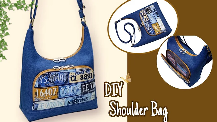 DIY Cara Membuat Tas/Shoulder Bag Tutorial & Pattern