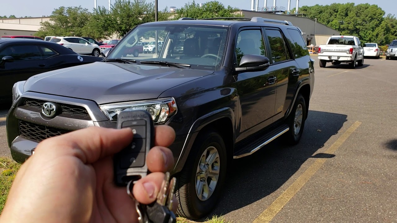 2018 4runner remote start and keyless entry - YouTube