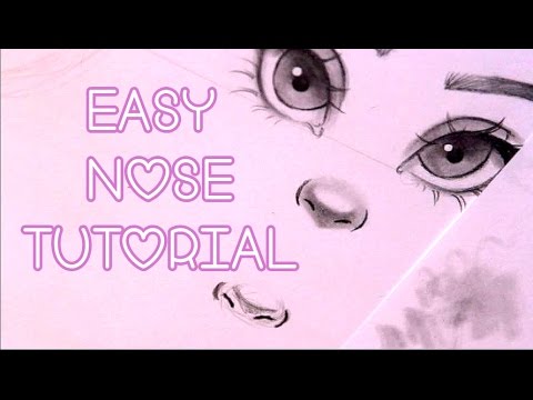 How to Draw Noses Easy