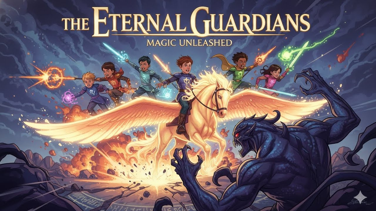 Land of Magic Horses and Rainbows—Part 3" ।Flying Horse Adventure Cartoon Story”