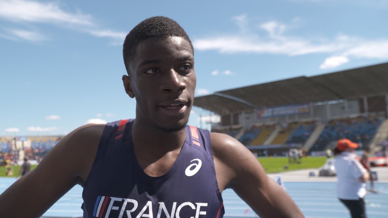 IAAF WU20 Championships Bydgoszcz 2016 400m Hurdles Men Heat Ned Predea MANOUNOU FRA