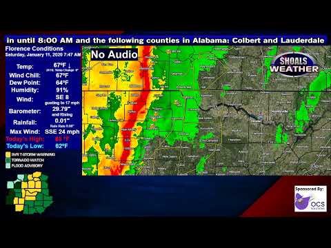 Shoals Weather Live Radar Stream