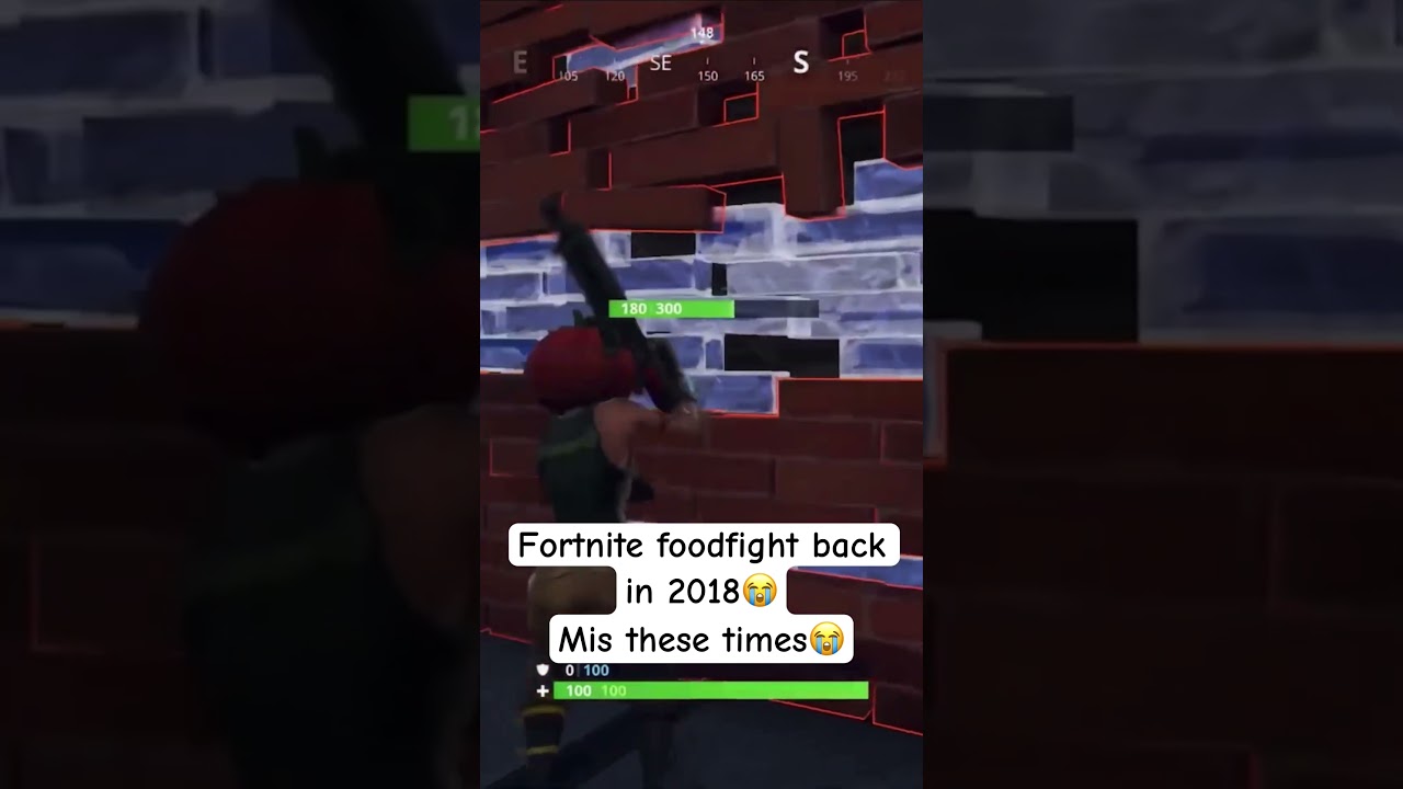 Fortnite foodfight back in 2018