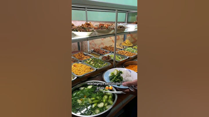Kuliner Warteg Menu Makanan Komplit Semarang - Indonesian Street Food #shorts #warteg
