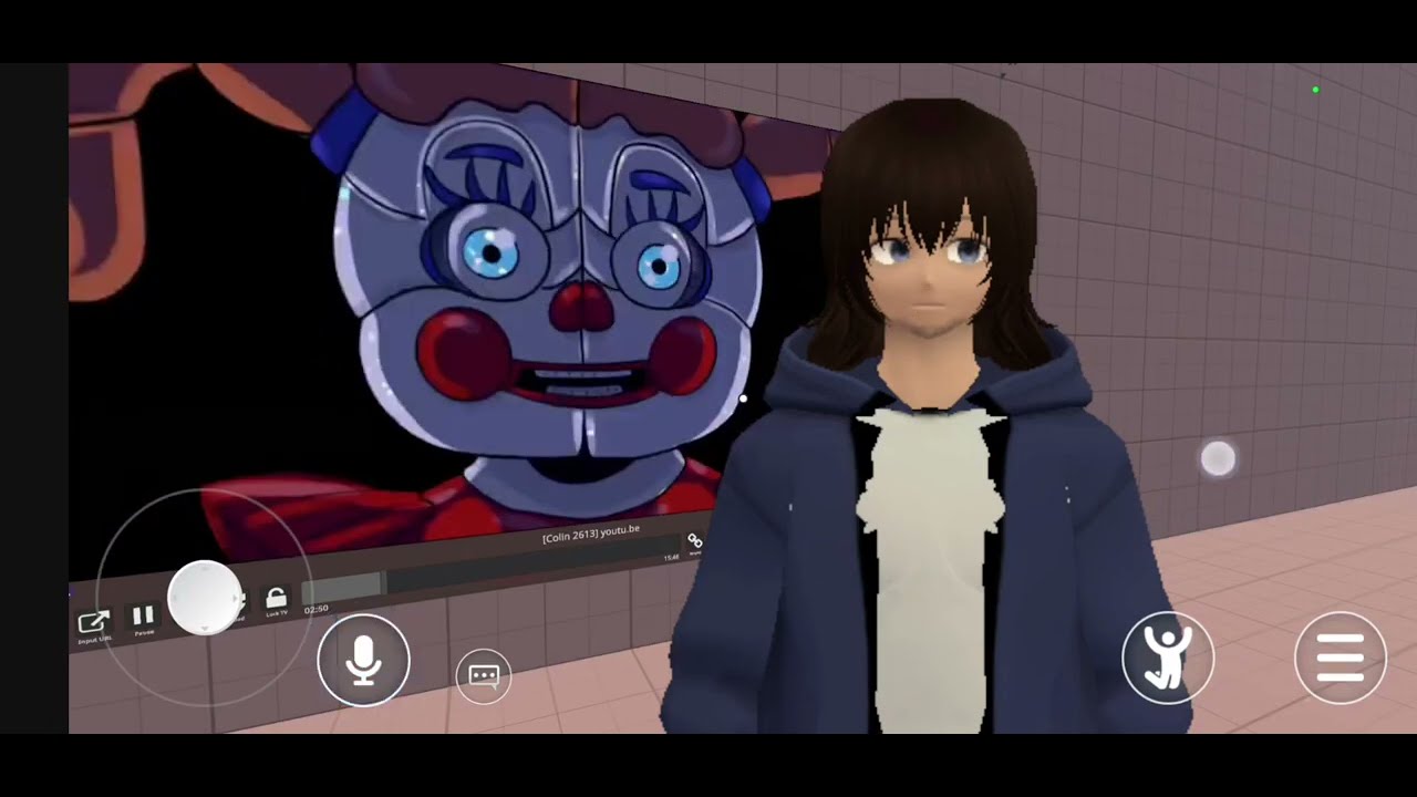 Spirit Afton reacts to five nights at freddy's sister location animation in vrchat!