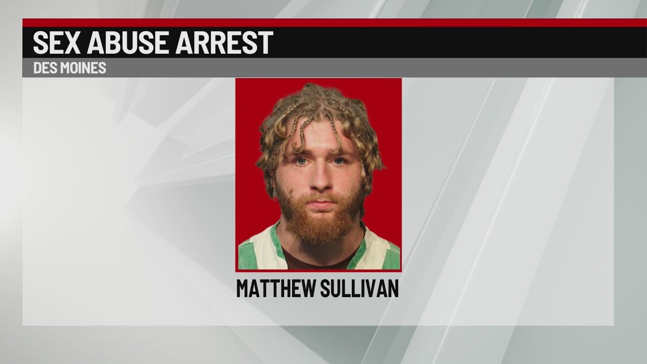 Des Moines man arrested for alleged sexual abuse of 14-year-old - YouTube
