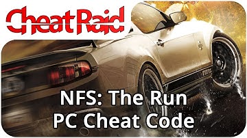 Need For Speed: The Run Cheat Code | PC