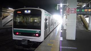 JR東日本常磐線　高萩行き発車