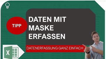 Dateneinträge mit einer Maske in Excel erfassen I Excelpedia