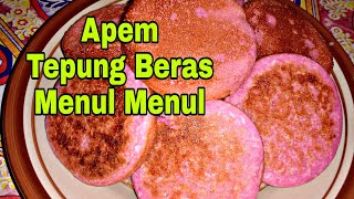 RESEP CARA MEMBUAT APEM TEPUNG BERAS