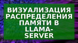 Визуализация распределения памяти в llama-server