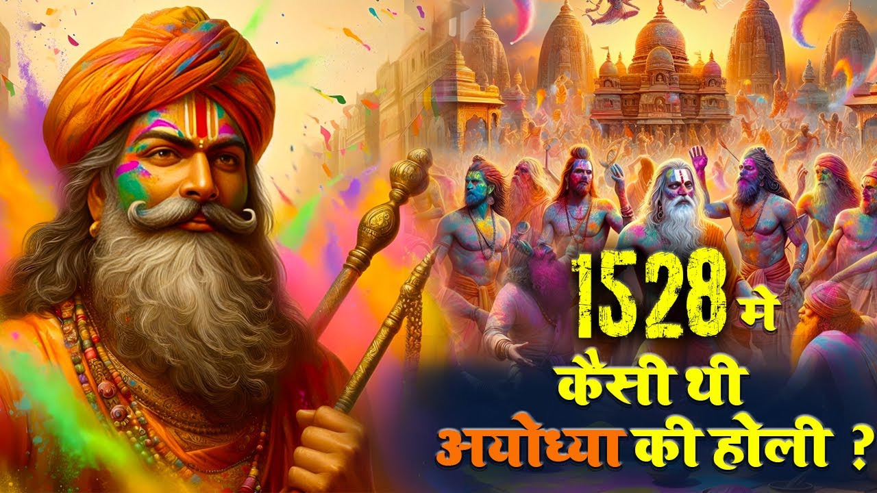 राम मंदिर का आखिरी दिन | क्या हुआ था अयोध्या में 1528 की होली को ? Purana Ram mandir Kaise toda gaya