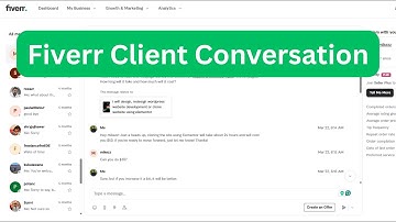 Fiverr Client Conversation Bangla Tutorial | Fiverr Buyer Chat Guide | Freelancing Tips