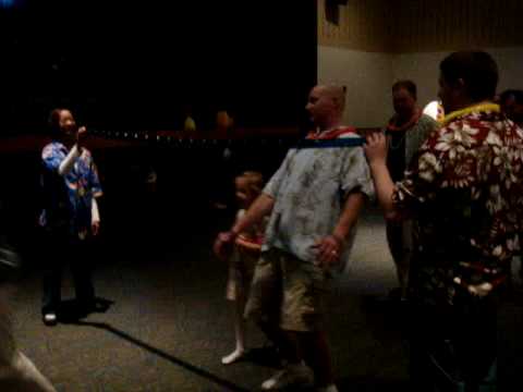 Daddy Daughter Luau Limbo Time!