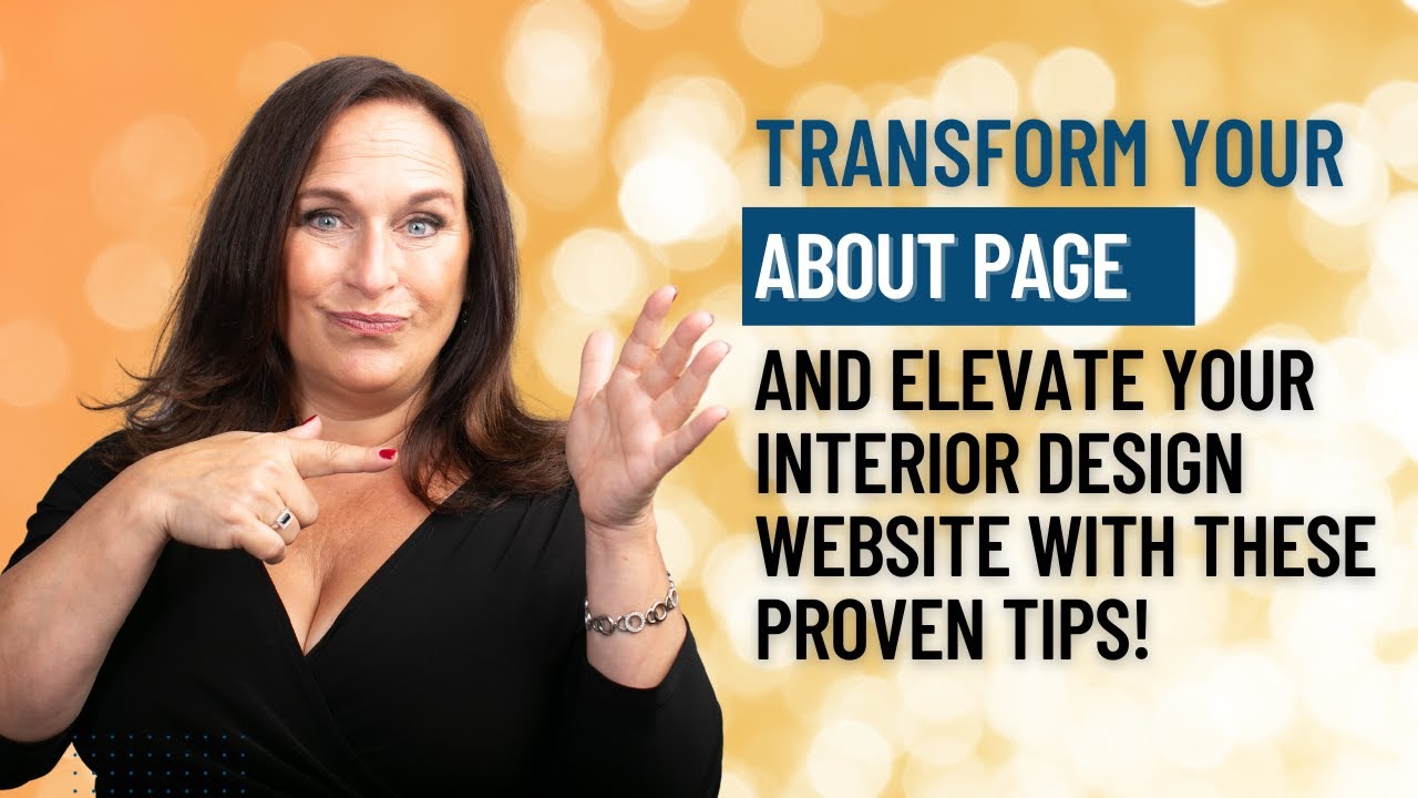 Transform Your About Page and Elevate Your Interior Design Website with ...