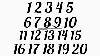 1-20 number |Learning 123 | writing 123 | counting game | Saanvi Pre-school screenshot 4