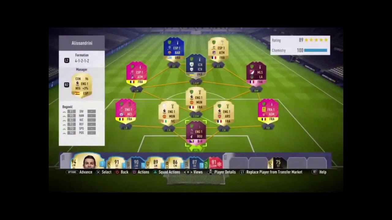 FIFA 18 Squad Battles Gameplay