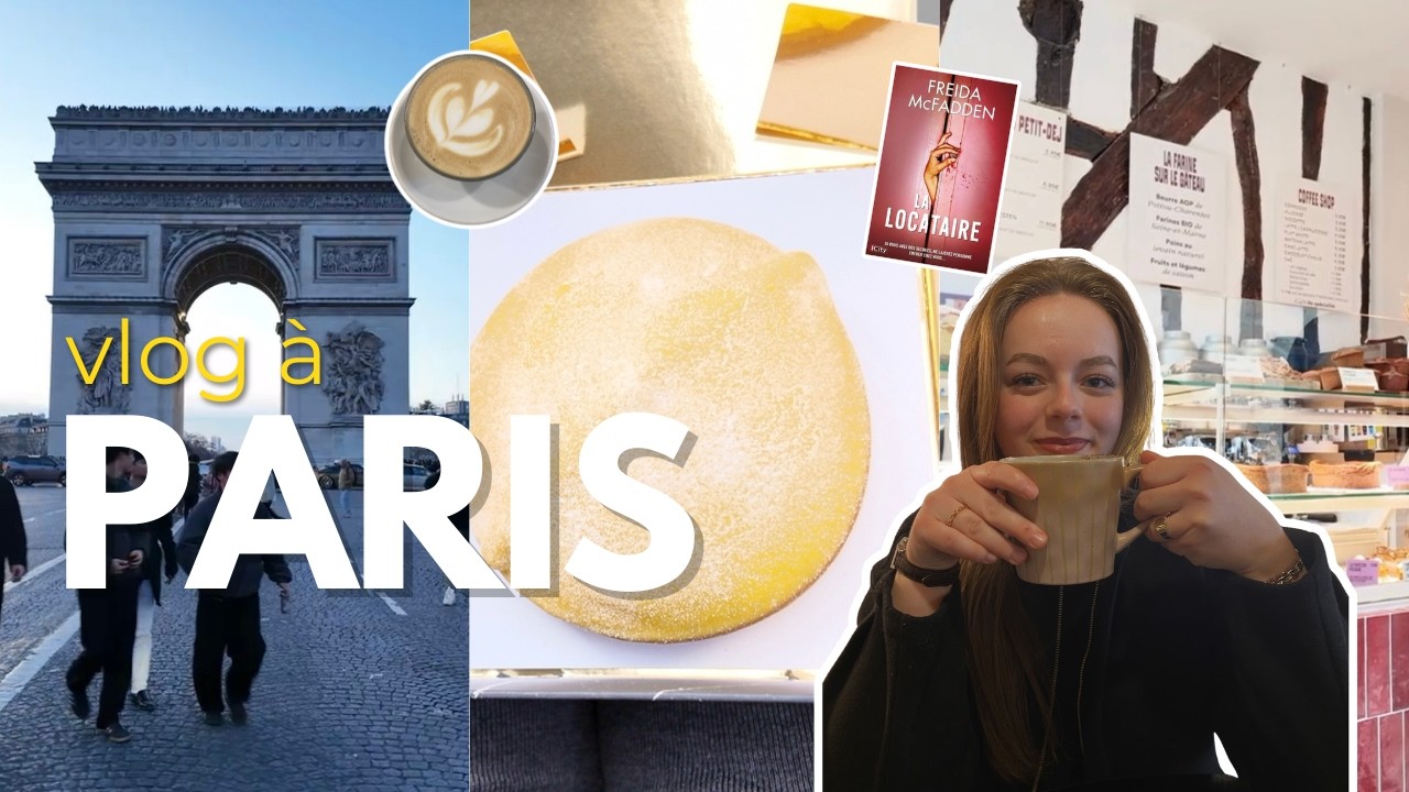 vlog à paris (librairie, editing con 360, visite...) 🥐📖