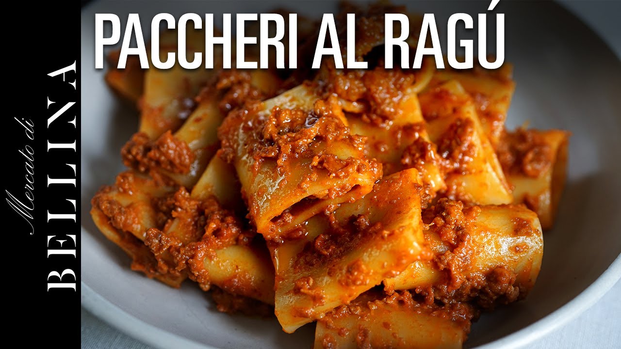 True Italian Pasta - Paccheri al Ragù - YouTube