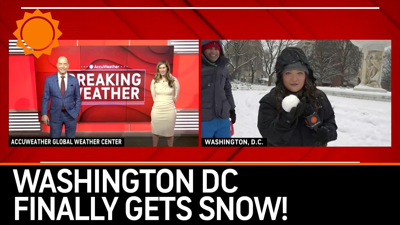 Biggest Snow Storm in 5 Years Hits Washington, DC
