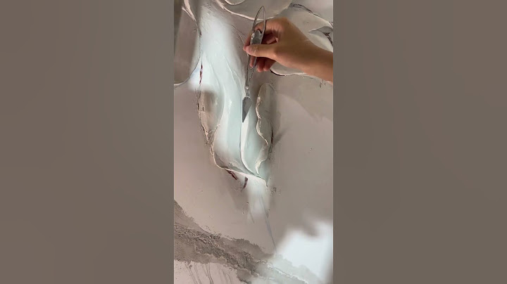 very easy way to create beautiful painting designs in gypsum on the wall