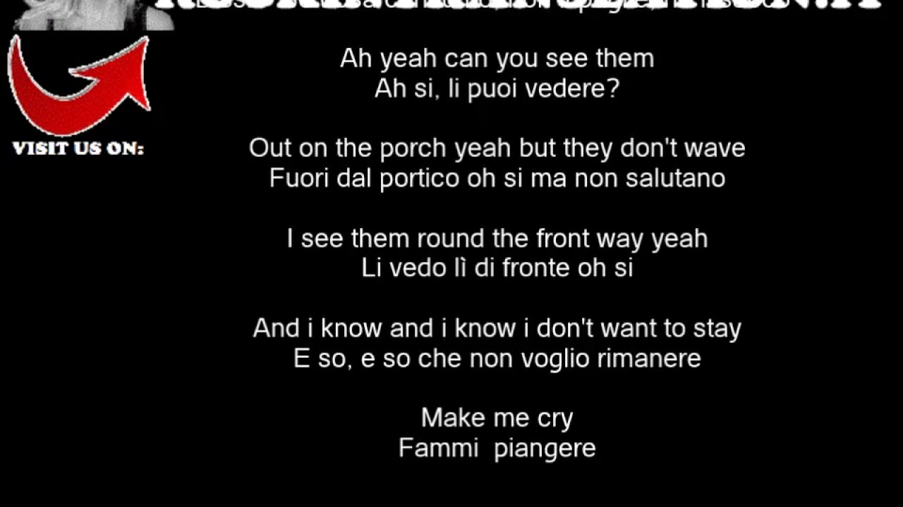 Yellow Ledbetter Pearl Jam testo e