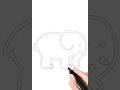 how to draw elephant #art #drawing #elephant