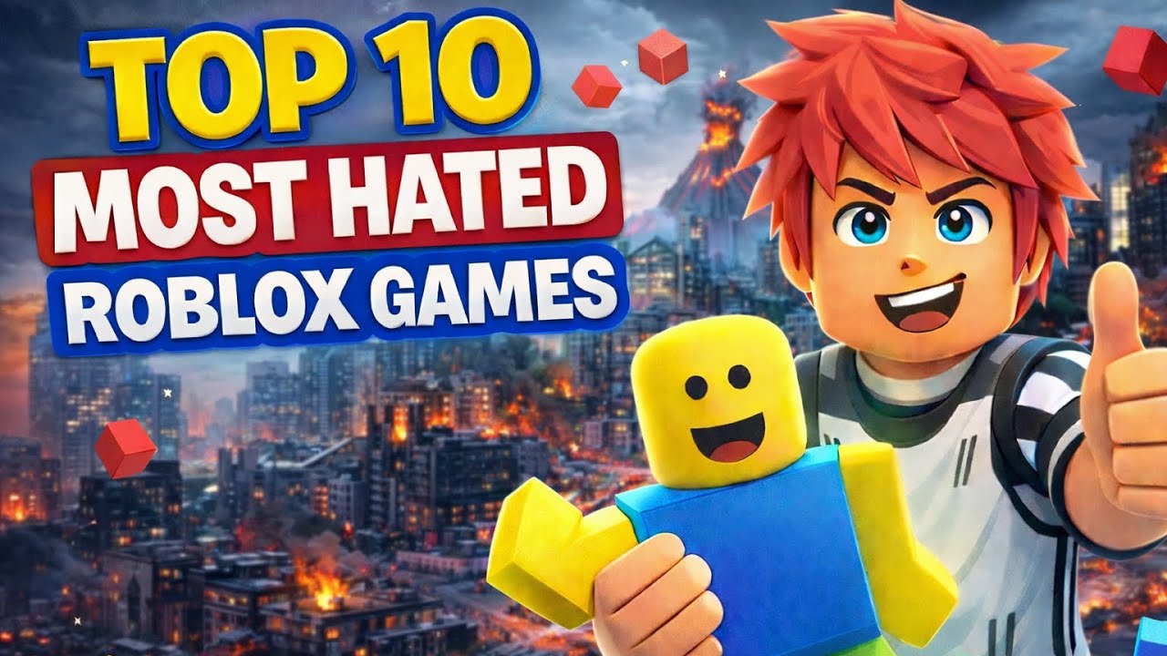 Top 10 hated Games on Roblox 😈😈
