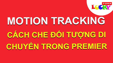 Motion Tracking | Cách che, làm mờ đối tượng di chuyển trong video bằng premiere pro