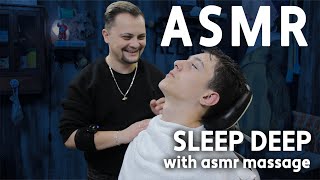 SLEEP ASMR | Asmr Massage Sleep Experience in Asmr Barber Shop