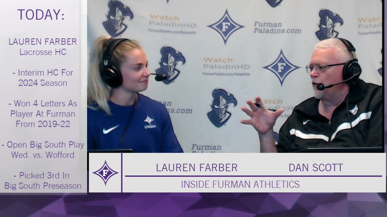 Inside Furman Athletics - Lauren Farber (3-26-24)