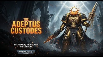 Warhammer 40K Lore: The Adeptus Custodes (Lore To Sleep To)