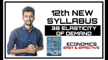 ELASTICITY OF DEMAND | 12th New Syllabus | Economics| HINDI | JAYESH RAJGOR