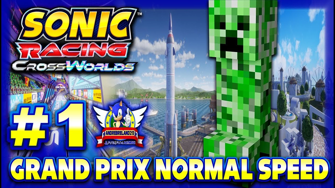 Sonic Racing: CrossWorlds PS5 (1080p60fps) - Grand Prix Part 1 with Creeper