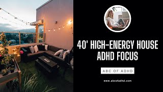 Gen X Weekend Pulse: 40 Min HighEnergy House Music Blast | ADHD Focus Music